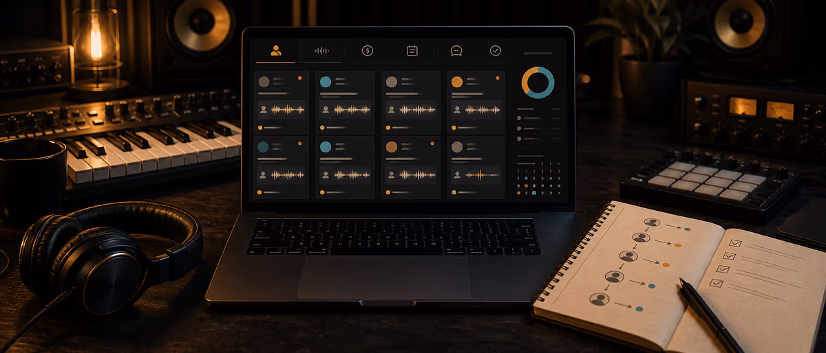 دليل عملي: CRM لعملاء الفنانين المحتملين