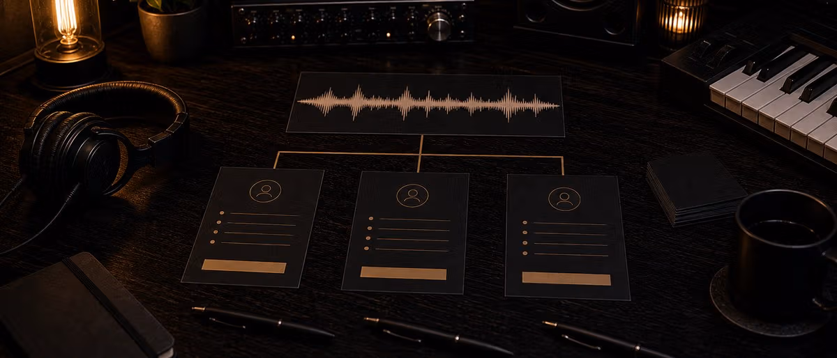 دليل Song Splits Explained for Producers, Writers, and Artists 2027