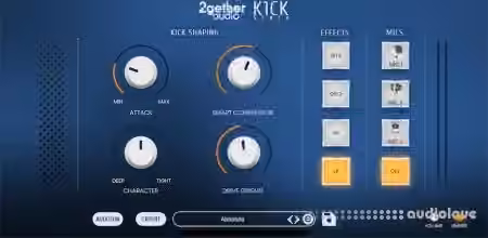 2getheraudio K1CK Synth v1.0.0.6973 [WiN]