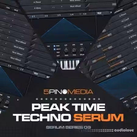 5Pin Media Peak Time Techno Serum [Synth Presets]