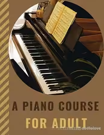 A PIANO COURSE FOR ADULT: Learn How to Play Piano with Lesson, Theory and Technic