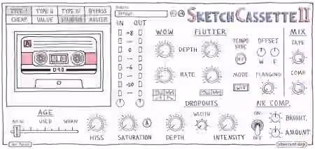 Aberrant DSP SketchCassette II v2.1 RETAiL [WiN, MacOSX]
