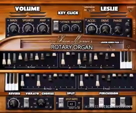 Adam Monroe Music Rotary Organ v2.5 [WiN, MacOSX]