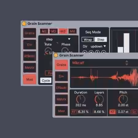 Amazing Noises Grain Scanner v1.1 [Ableton Live]