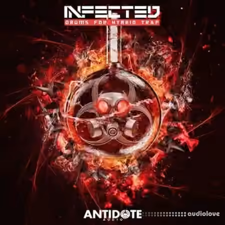 Antidote Audio Infected Drums For Hybrid Trap + Glitch Drums For Dubstep + Bonuses [WAV]