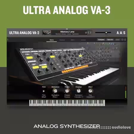 Applied Acoustics Systems Ultra Analog VA-3 v3.2.5 [MacOSX]
