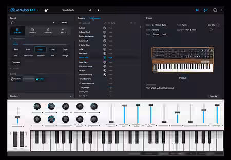 Arturia Analog Lab 3 v3.2.3.2000 CSE / v3.3.2.1509 PROPER [WiN, MacOSX]