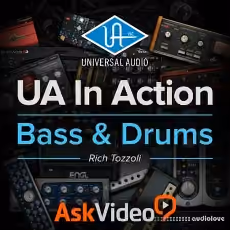 Ask Video Universal Audio 101 UA In Action Bass and Drums [TUTORiAL]