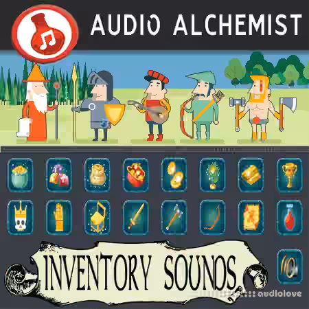 Audio Alchemist Inventory Sounds [WAV]