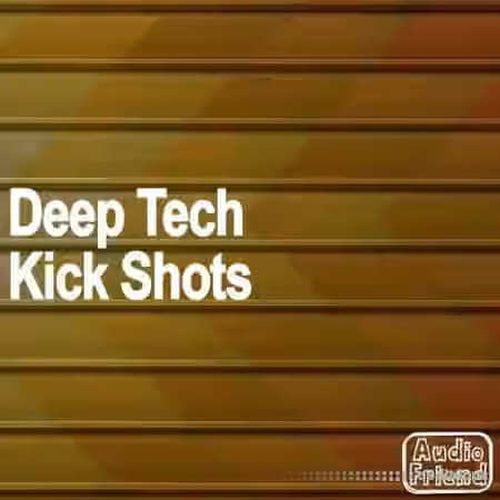 Audio Friend Deep Tech Kick Shots [WAV]