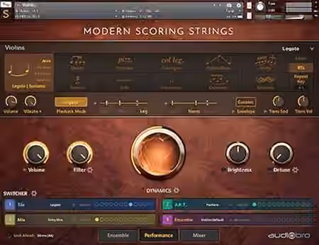 Audiobro Modern Scoring Strings Complete v1.1 [KONTAKT]
