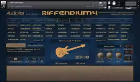 Audiofier Riffendium 4 v1.02 [KONTAKT]