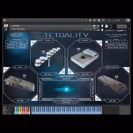 Audiofier Tetrality [KONTAKT]