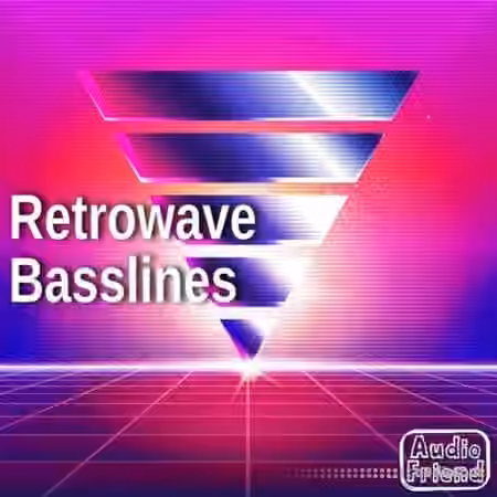 AudioFriend Retrowave Basslines [WAV]
