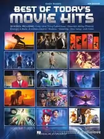 Best of Today's Movie Hits Easy Piano Songbook, 4th Edition