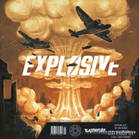 Blazerfxme Music Explosive Drum Kit [WAV, MiDi, DAW Templates]
