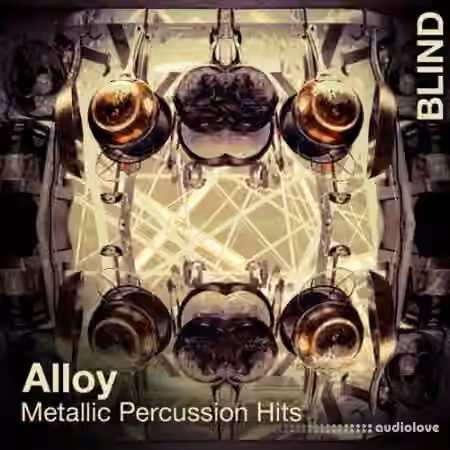 Blind Audio Alloy Metallic Percussion One Shots [WAV] - Sample Pack Artwork