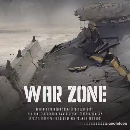 Bluezone Corporation War Zone Designed Explosion Sound Effects [WAV, AiFF]