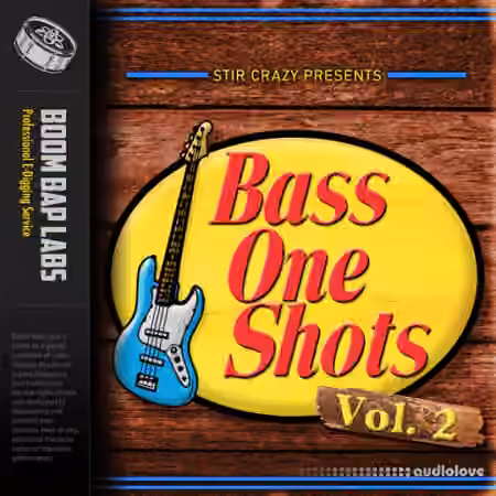 Boom Bap Labs Stir Crazy Bass One Shots Vol.2 [WAV]