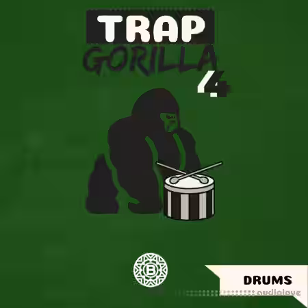Braumah Beats Trap Gorilla Drums 4 [WAV, MiDi]