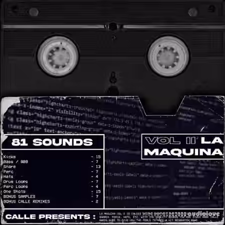 Calle La Maquina Vol.2 (Reggaeton Drum Kit) [WAV]