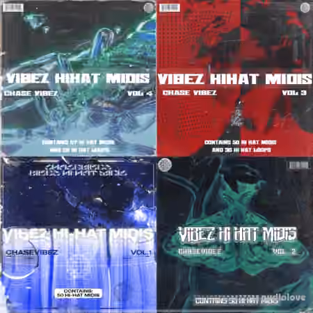 ChaseVibez The Vibez Hi Hat Midi Collection [MiDi]