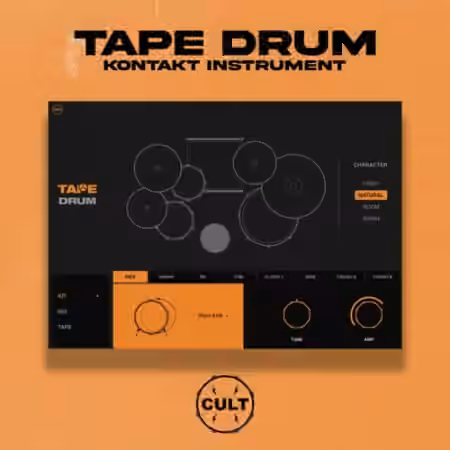 Cult Drum Sounds Tape Drum [KONTAKT]