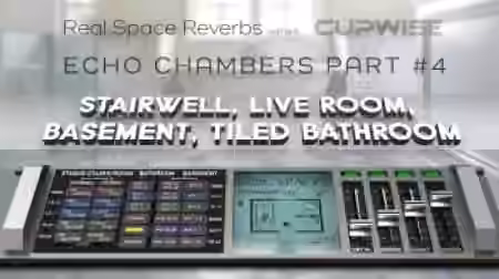 Cupwise Echo Chambers 4 Stairwell Live Room Basement Tiled Bathroom [Nebula]
