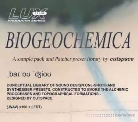 Cutspace BIOGEOCHEMICA [WAV, Synth Presets]