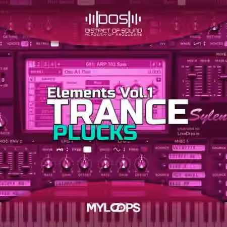 District Of Sound Elements Trance Plucks Vol.1 For Sylenth1 [Synth Presets, DAW Templates]