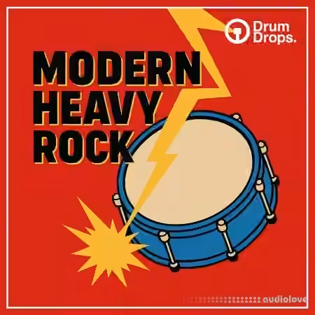 DrumDrops Modern Heavy Rock [WAV]