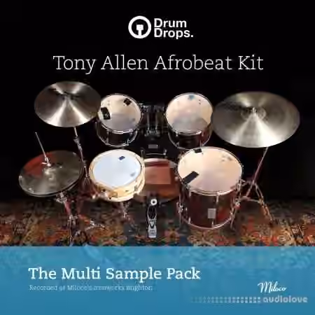 DrumDrops Tony Allen Afrobeat Kit: Multi Sample Pack [MULTiFORMAT]