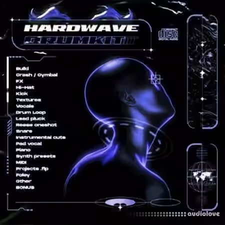 DXXDLY Hardwave Drum Kit Vol.1 [WAV, MiDi, Synth Presets, DAW Templates]