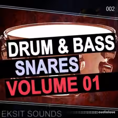 Eksit Sounds Drum and Bass Snares Volume 1 [WAV]