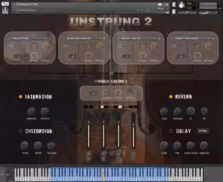 Fallout Music Group Unstrung 2 v2.0.1 [KONTAKT]