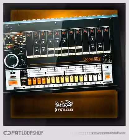 FatLoud Dope 808 [WAV, AiFF, Maschine]