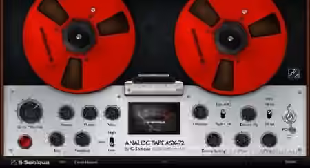 G-Sonique Analog Tape ASX-72 v1.0 Regged [WiN]