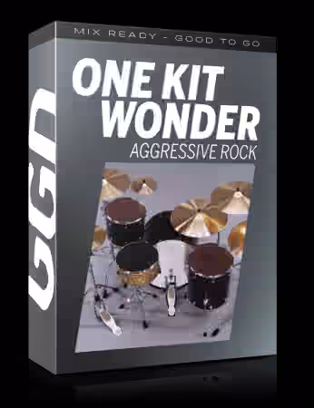 Getgood Drums One Kit Wonder Aggressive Rock v1.0.0 [KONTAKT]
