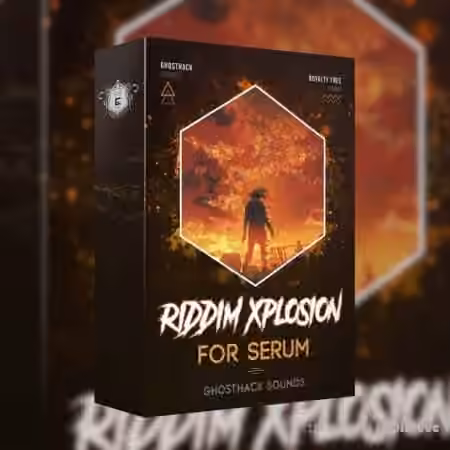 Ghosthack Explosive Riddim Presets for Serum [WAV, MiDi, Synth Presets, DAW Templates]