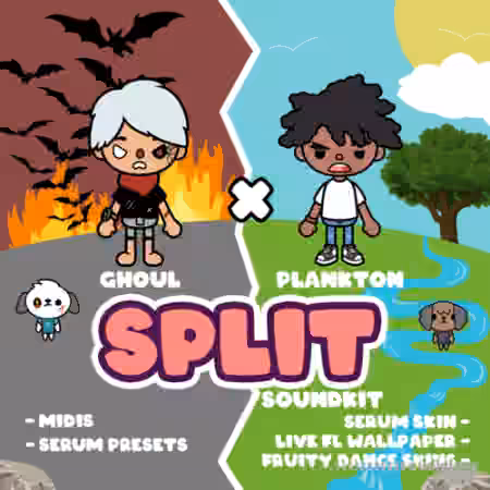 Ghoul split [sound kit] [MiDi, Synth Presets]