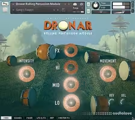 Gothic Instruments Dronar Rolling Percussion Module [KONTAKT]