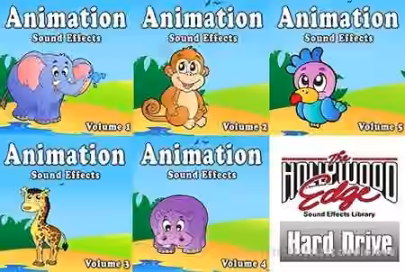 Hot Ideas The Hollywood Edge Sound Effects Library Animation Sound Effects FULL [WAV]