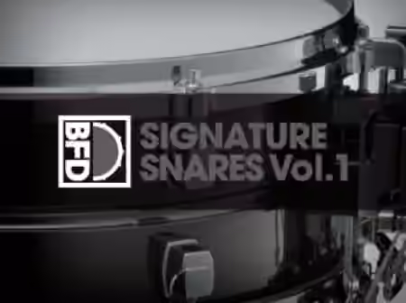 inMusic Brands BFD Signature Snares Vol.1 [BFD3]