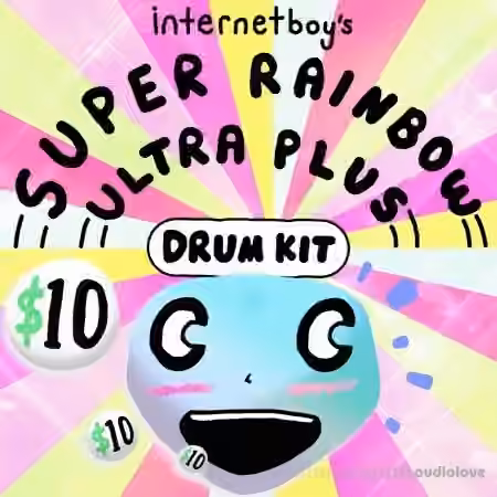 Internetboy's Super Rainbow Ultra Plus Drum Kit [WAV]