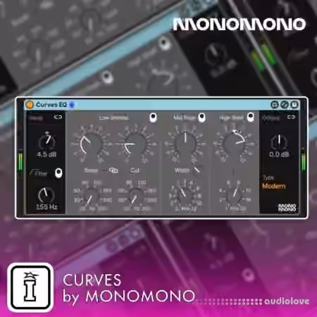 Isotonik Studios Curves EQ by Monomono v2.0 [Ableton Live, Max for Live]