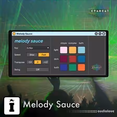 Isotonik Studios Evabeat Melody Sauce Melody Generator v1.0.2 [Max for Live]