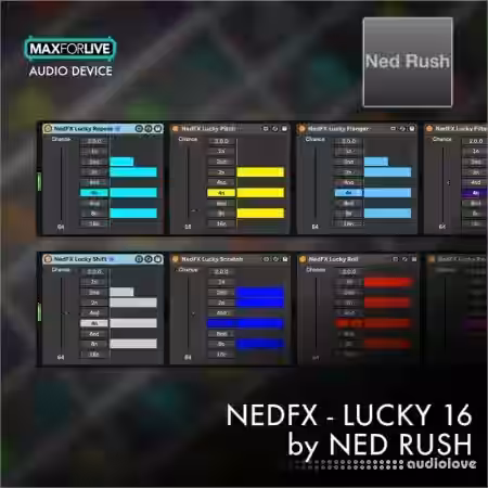 Isotonik Studios NedFX Lucky 16 by Ned RUSH [Ableton Live]
