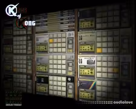 Jiggery Pokery Kings of Kong Classic Drum Machine [ReFill]