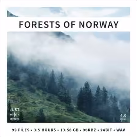 Just Sound Effects Forests of Norway Surround and Stereo [WAV]