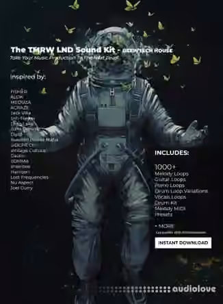 JX Studios TMRW Lnd Deep And Tech House Sound Kit [WAV, MiDi, Synth Presets]